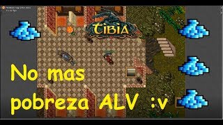 Tibia  Zonas de caza FreeAccount Level 40 Stonerefiner  Salir de pobre y subir rápido sin pedos [upl. by Tate420]