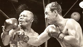 Rocky Marciano vs Jersey Joe Walcott 1  Highlights The Ring Fight of the Year [upl. by Yanahs]