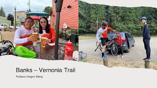 Biking Banks Vernonia Trail Portland Oregon [upl. by Solrak]