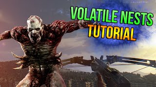 How to Destroy Volatile Nests in Dying Light The Following [upl. by Anrol203]