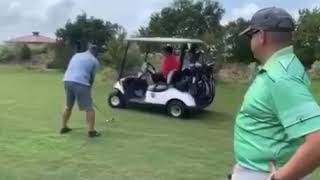 Snake prank on golf field  funny comedy [upl. by Kaitlin747]