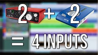 How to Use Multiple Audio Interfaces Simultaneously [upl. by Ronoel]