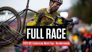 FULL RACE 2025 UCI Cyclocross World Cup  Dendermonde [upl. by Naujuj]