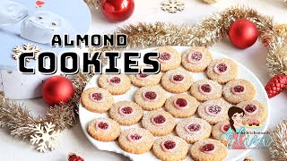 Almond Christmas Cookies Recipe  Runeberg Cookies [upl. by Eyaj]