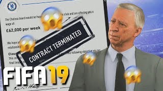 HOW MANY TIMES CAN YOU BE FIRED IN FIFA 19 CAREER MODE [upl. by Tanya]