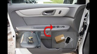 How To Replace Master Window Switch 2015 Chevy Traverse [upl. by Reniar191]