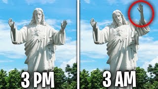 Top 5 Scary Statues CAUGHT MOVING ON CAMERA [upl. by Annawat143]