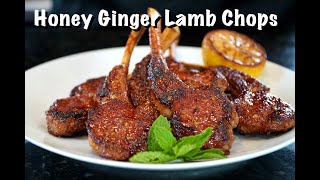 Delicious Easter Lamb Chops  Honey Ginger Lamb Chops Recipe [upl. by Vial]