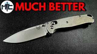 A BETTER Benchmade Bugout  Titanium Upgrades [upl. by Kary]