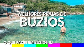 O que fazer em Búzios RJ Melhores Praias [upl. by Irik]