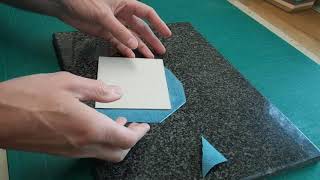 Bookbinding  How to make neat Leather Corners [upl. by Enihpled]