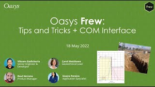 Oasys Frew Tips amp tricks automation amp the COM interface  webinar [upl. by Brotherson]