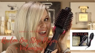 Revlon Pro Collection Salon One Step Dryer amp Volumizer  DEMO  REVIEW [upl. by Eardnaed833]