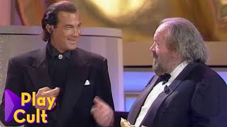 Bud Spencer consegna il Telegatto a Steven Seagal  Mediaset Play Cult [upl. by Anual]