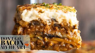 Outrageously Delicious Greek Moussaka [upl. by Atthia]