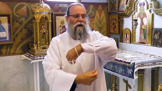 Vesting of the Priest before the Divine Liturgy [upl. by Elleira]