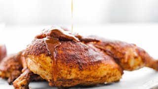 Apple Wood Smoked Chicken Recipe with Sweet BBQ Rub [upl. by Etsirhc]