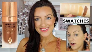 Charlotte Tilbury Airbrush Flawless Foundation  ANTIAGING [upl. by Mateusz]