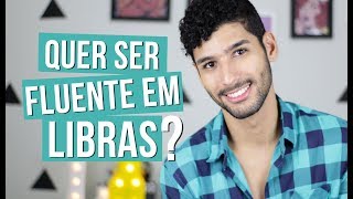 COMO APRENDER A LIBRAS  Dicas • Léo Viturinno [upl. by Shurlock]