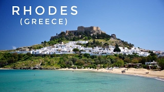 🇬🇷 Greek islands Rhodes in 3 minutes [upl. by Bartlett797]