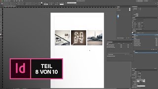 InDesign CC Basic Tutorial Bilder platzieren und bearbeiten  Adobe DE [upl. by Wolfe]