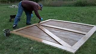 DIY Sliding Barn Doors [upl. by Halullat]