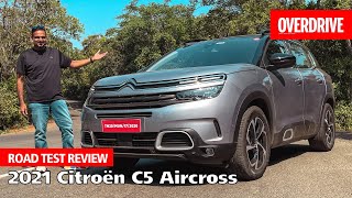 2021 Citroen C5 Aircross review  the premium French crossover that you will love  OVERDRIVE [upl. by Rochella]