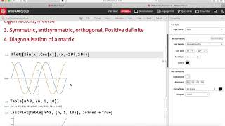 L5 Matrices in Wolfram Mathematica [upl. by Anastos83]