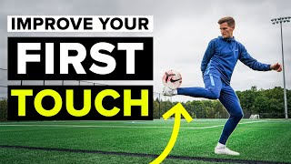 4 First Touch Drills  Improve your football skills [upl. by Ilke855]