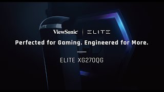 ViewSonic ELITE XG27 Gaming Monitor Series  Perfected for Gaming Engineered for More [upl. by Macmillan]