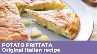 POTATO FRITTATA  Italian recipe [upl. by Arden]