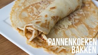 HOW TO Pannenkoeken bakken  OhMyFoodness [upl. by Aniakudo835]