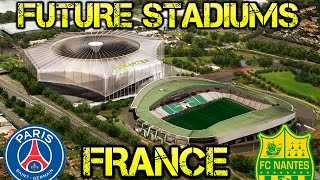 Future France Stadiums [upl. by Ermengarde]