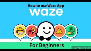 How to use Waze App  Waze Tutorial  Delivery Rider and Driver Use [upl. by Denby]