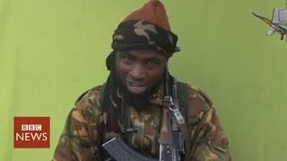 Boko Haram Who is Abubakar Shekau  BBC News [upl. by Auhoj485]