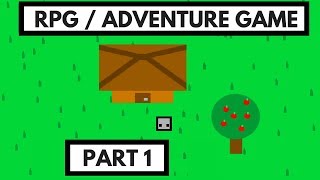 Scratch Tutorial How to Make a RPGAdventure Game Part 1 [upl. by Ayela]