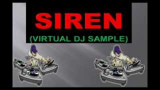 SIRENVIRTUAL DJ [upl. by Atnauqahs]