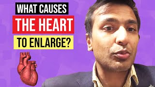 What causes the heart to enlarge [upl. by Attenaej]