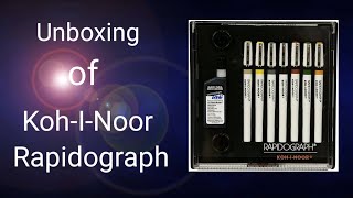 KohINoor Rapidograph unboxing [upl. by Randa333]