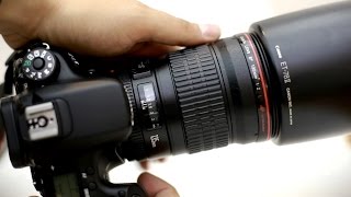 Canon 135mm f2 USM L lens review with samples Fullframe and APSC [upl. by Lemra784]