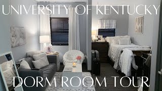 DORM ROOM TOUR 2021  university of kentucky  johnson hall [upl. by Nodnrb]