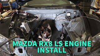 RX8 LS Engine Install [upl. by Giesser]