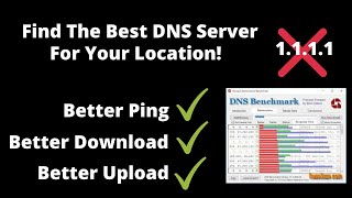 How to Find the BEST DNS Server for your Location Better Ping [upl. by Imim]