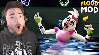 FLOODING EVERYTHING IN WATER  Five Nights at Freddy’s Security Breach Gameplay Mods [upl. by Publias850]