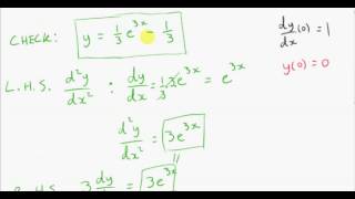 Second Order Separable Differential Equations [upl. by Gloria]