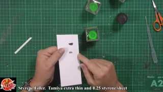 Making your own Styrene FillerGlue [upl. by Ahsikym]