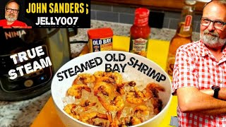 STEAMED SHRIMP at home NINJA FOODI how to steam seafood OLD BAY Seasoning Recipe Real Steam Review [upl. by Eaton]