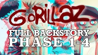 GORILLAZ The Complete Backstory PHASES 14 [upl. by Cahra608]