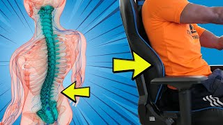 How To Use A Gaming Chair Lumbar Support [upl. by Nossah]