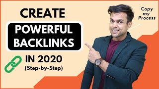 How to CREATE BACKLINKS in 2020 StepbyStep Blueprint [upl. by Bowerman]